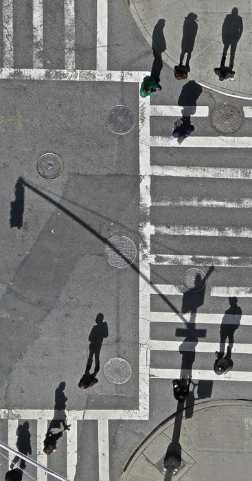 Cross Walk Shadows