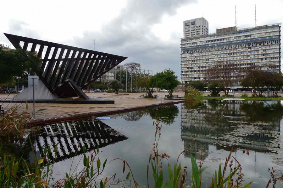  Tel Aviv Municipality reflection Philip Shalam Photography