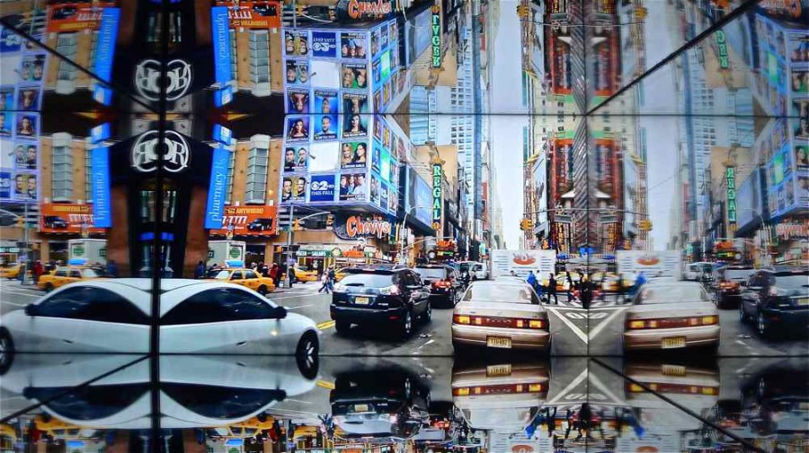 Broadway Reflection