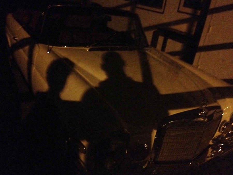 Shadowing a Mercedes