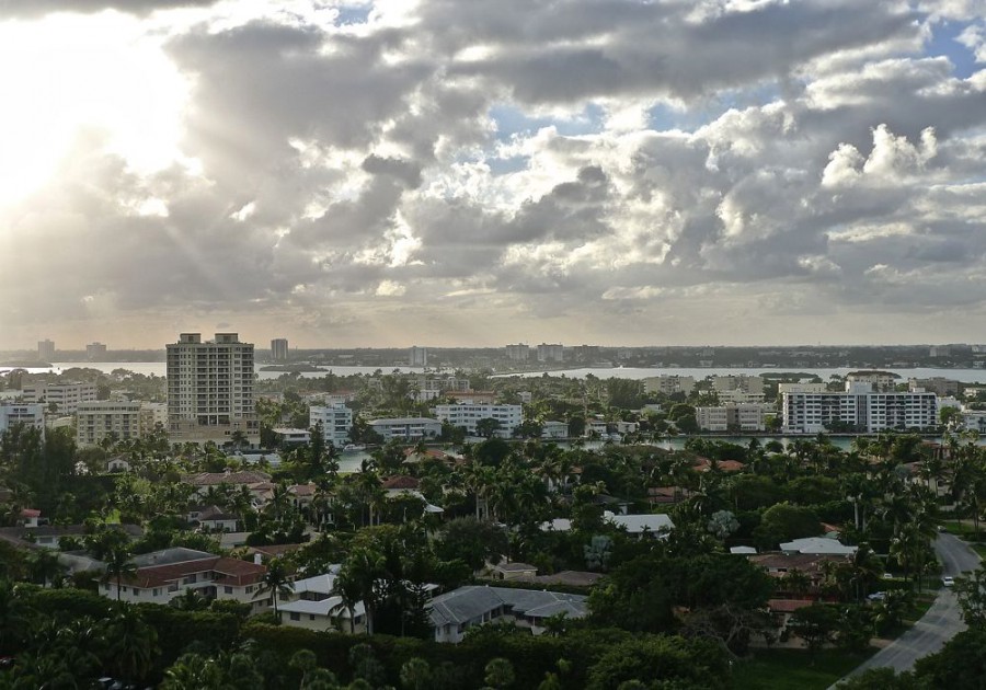 Sunset over Bal Harbour 