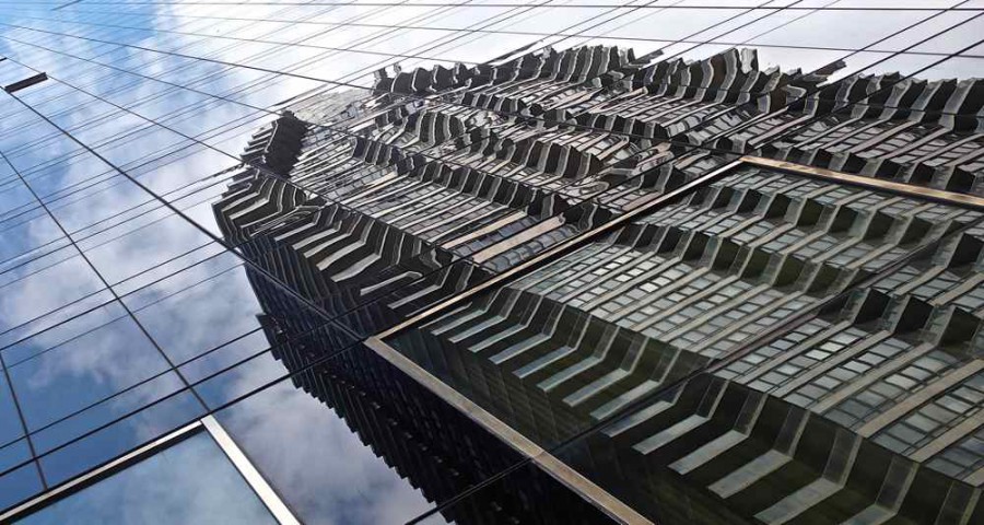 100 UN Plaza Distorted