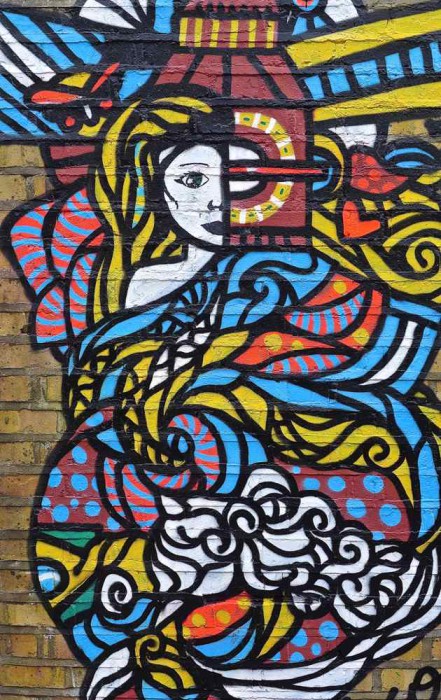 Brick Mural
