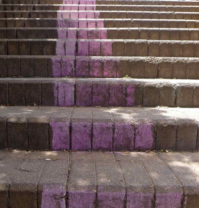 Pink Stairs 