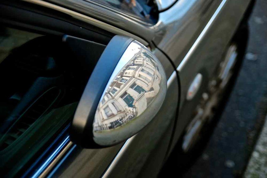 Wing Mirror Reflection 