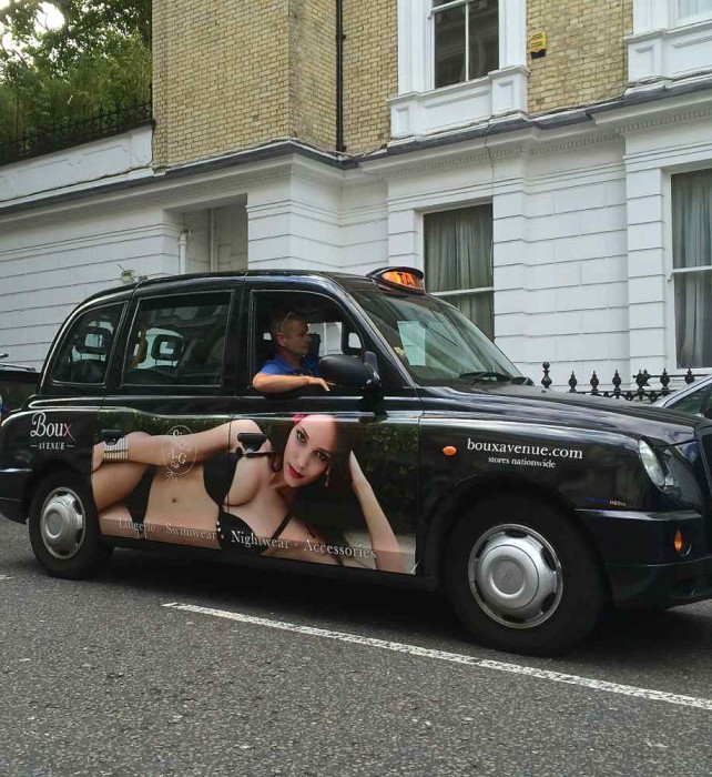 Girl on a Taxi