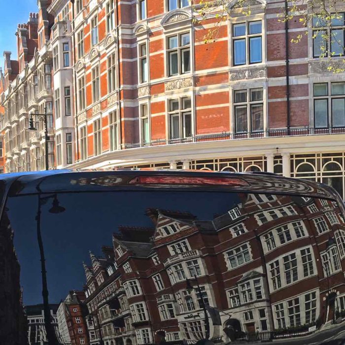 Mount Street Car Reflection