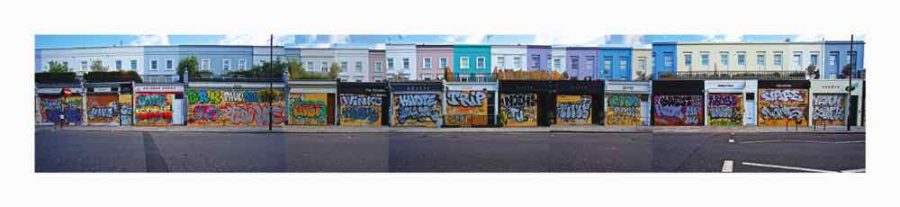 Variety Pack, Graffiti on Westbourne Grove 