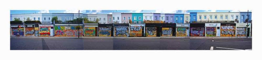Variety Pack, Graffiti on Westbourne Grove